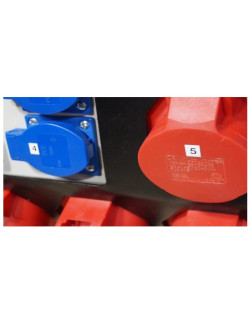 Rozdzielnica budowlana ERB 32R3 z oświetleniem