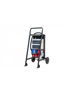 Rozdzielnica budowlana ERB 63RL z oświetleniem i licznikiem